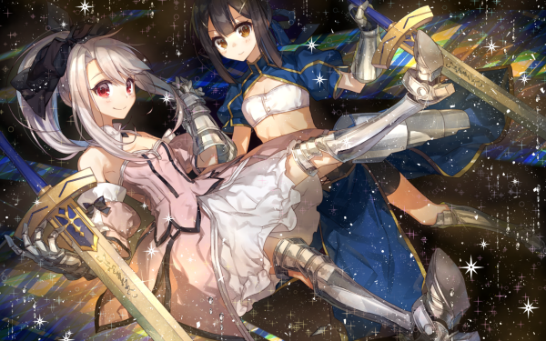 Anime Fate/kaleid liner Prisma Illya Fate Series Illyasviel Von Einzbern Miyu Edelfelt HD Wallpaper | Background Image