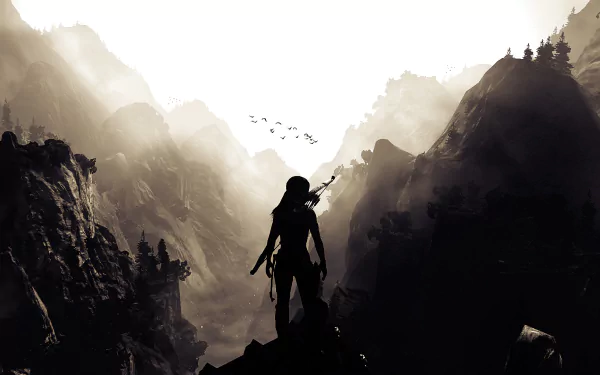 Lara Croft Tomb Raider (2013) video game Tomb Raider HD Desktop Wallpaper | Background Image