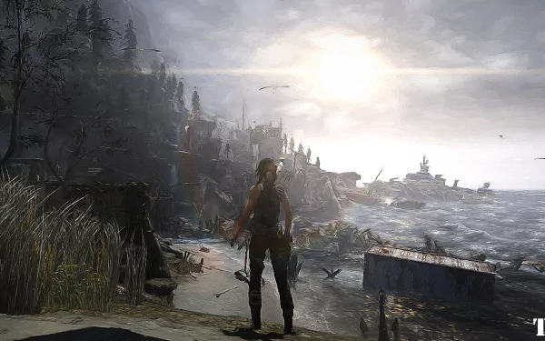 Tomb Raider (2013) Lara Croft video game Tomb Raider HD Desktop Wallpaper | Background Image