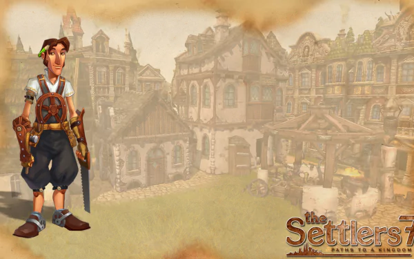 video game The Settlers 7: Paths to a Kingdom HD Desktop Wallpaper | Background Image
