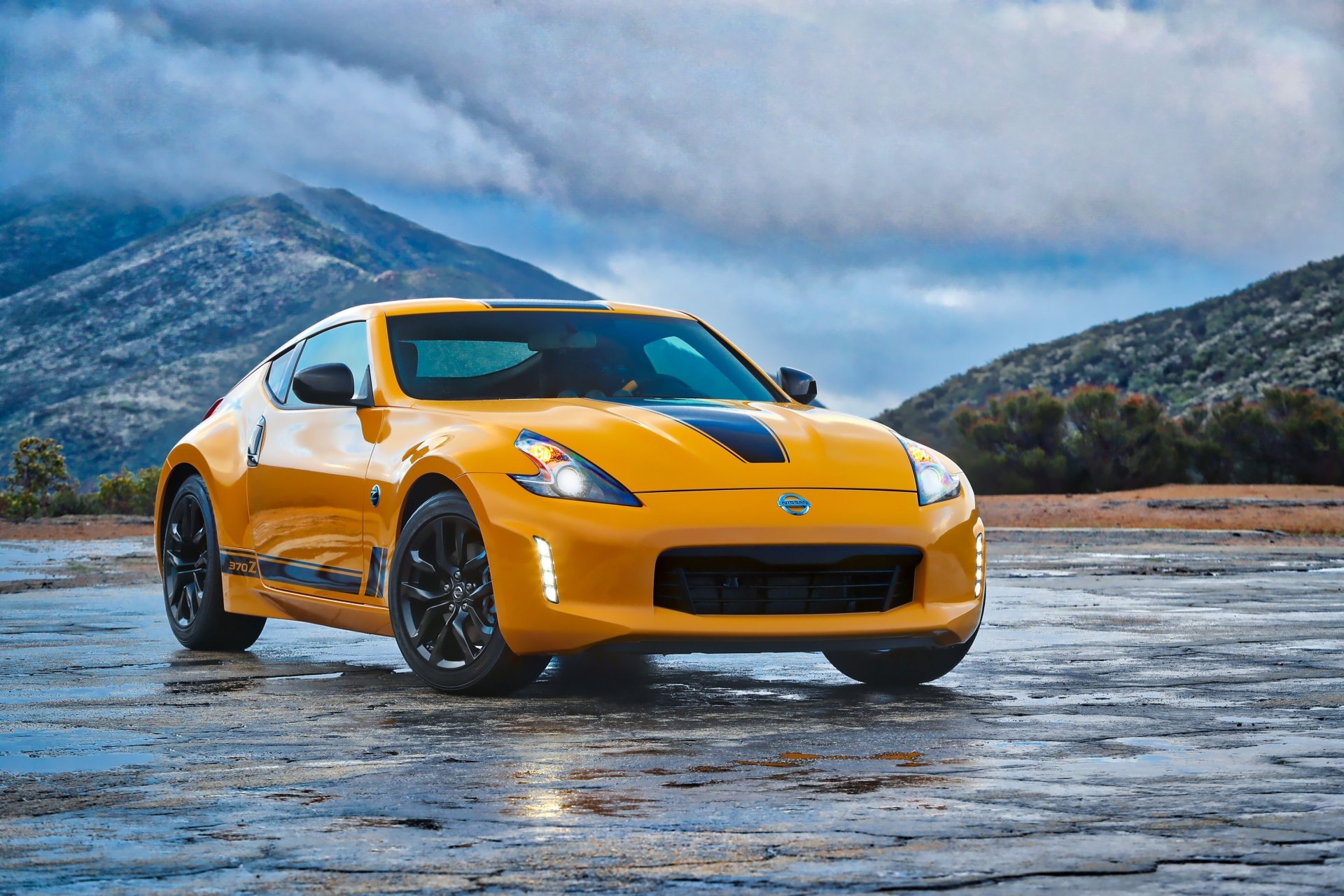 Download Car Yellow Car Nissan Vehicle Nissan 370Z HD Wallpaper