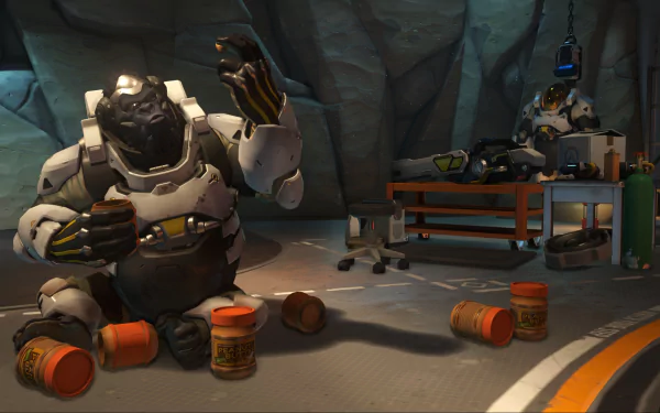 Winston (Overwatch) video game Overwatch HD Desktop Wallpaper | Background Image