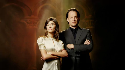 Audrey Tautou Tom Hanks movie The Da Vinci Code HD Desktop Wallpaper | Background Image