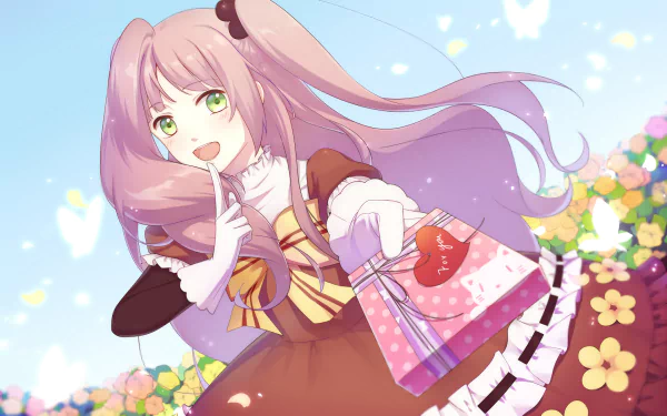 Anime I-Chu: Halfway Through the Idol HD Desktop Wallpaper | Background Image