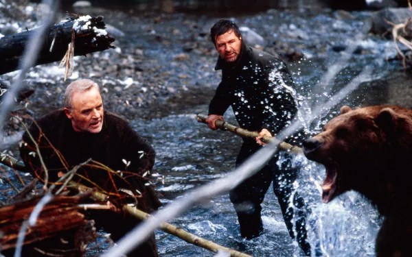 Anthony Hopkins Alec Baldwin movie The Edge HD Desktop Wallpaper | Background Image