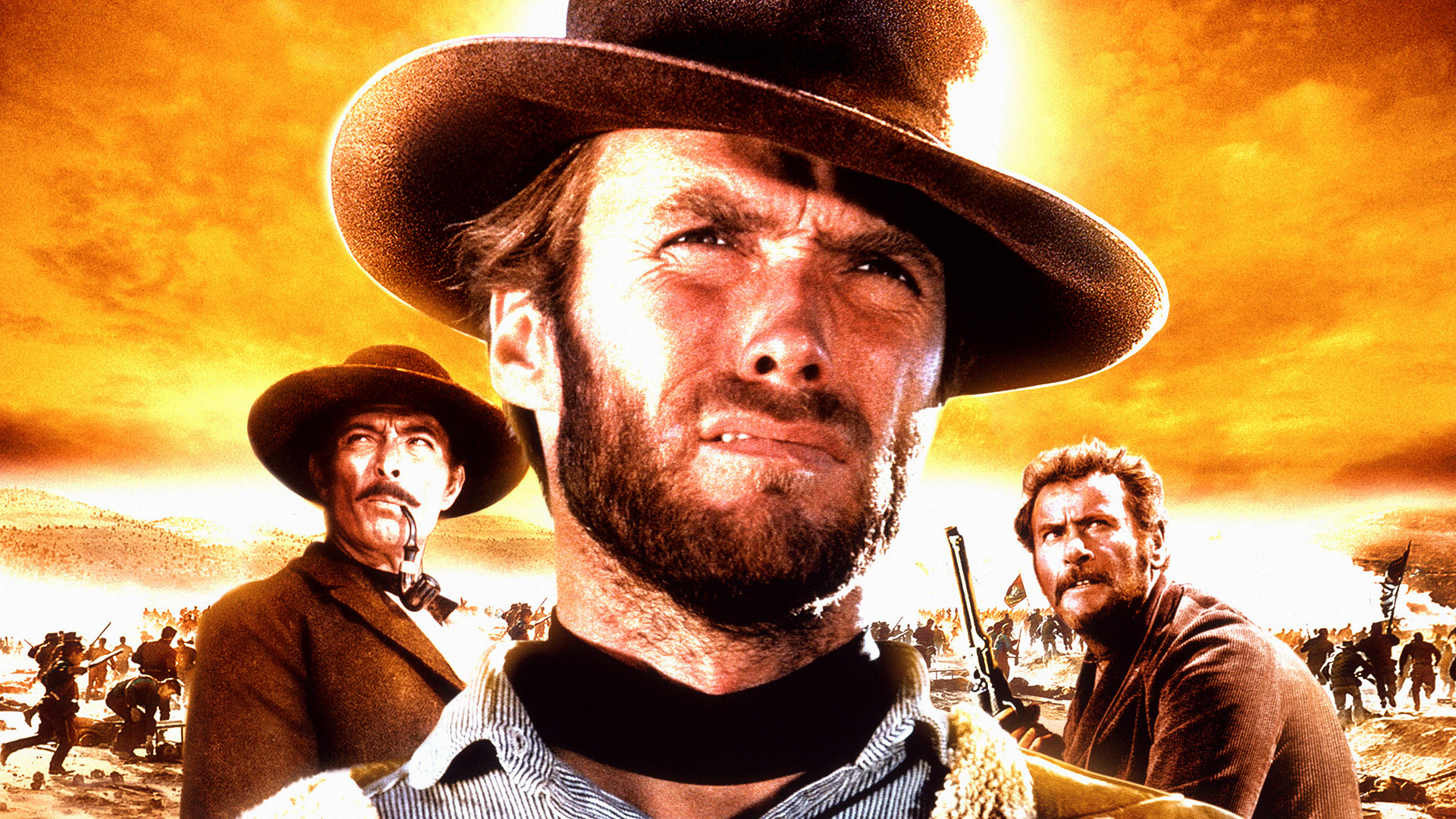 Movie The Good, the Bad and the Ugly HD Wallpaper Background Image. 