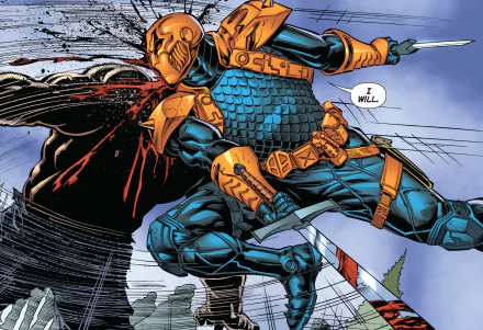 Comic Deathstroke HD Desktop Wallpaper | Background Image