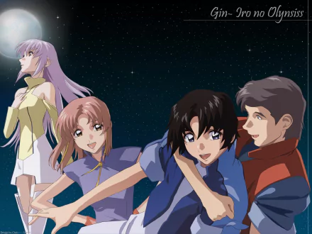 Anime Giniro no Kami no Agito HD Desktop Wallpaper | Background Image