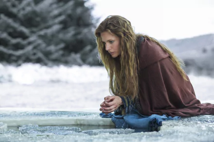 Vikings (2013) Jessalyn Gilsig TV Show HD Desktop Wallpaper | Background Image