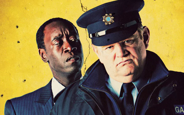 Don Cheadle Brendan Gleeson movie the guard HD Desktop Wallpaper | Background Image