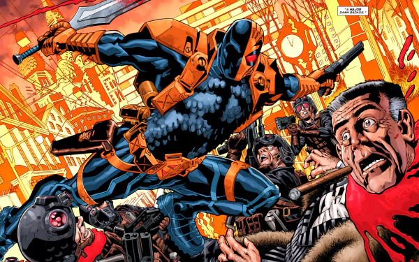 Comic Deathstroke HD Desktop Wallpaper | Background Image