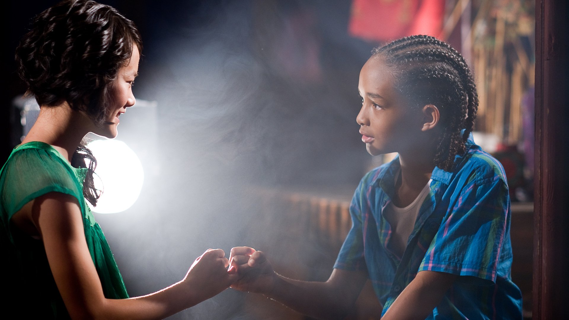 Download Wenwen Han Jaden Smith Movie The Karate Kid (2010) HD Wallpaper