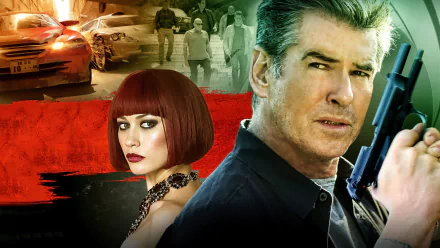 Olga Kurylenko Pierce Brosnan movie The November Man HD Desktop Wallpaper | Background Image