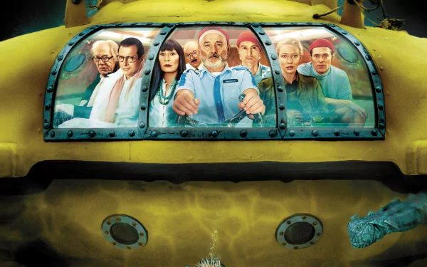 Cate Blanchett Bill Murray movie The Life Aquatic with Steve Zissou HD Desktop Wallpaper | Background Image