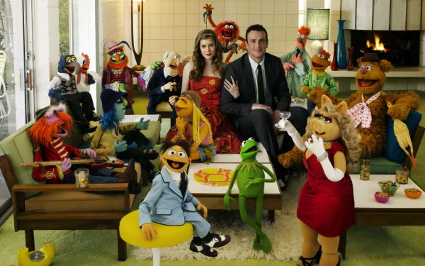 Amy Adams Jason Segel movie The Muppets (TV Show) HD Desktop Wallpaper | Background Image