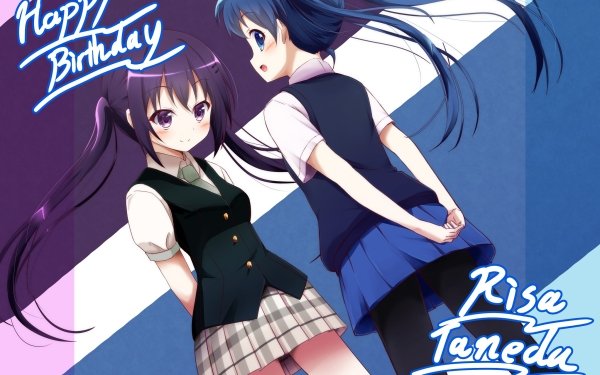 Anime KINMOZA! Rize Tedeza Aya Komichi HD Wallpaper | Background Image