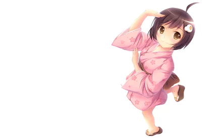 Tsukihi Araragi Anime Monogatari (Series) HD Desktop Wallpaper | Background Image
