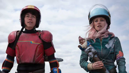Munro Chambers Laurence Leboeuf movie Turbo Kid HD Desktop Wallpaper | Background Image