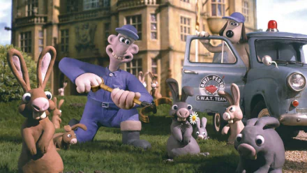 movie Wallace & Gromit - The Curse of the Were-Rabbit HD Desktop Wallpaper | Background Image