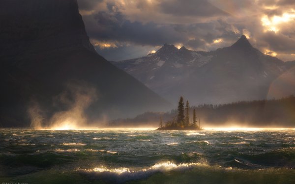 Earth Lake Lakes HD Wallpaper | Background Image