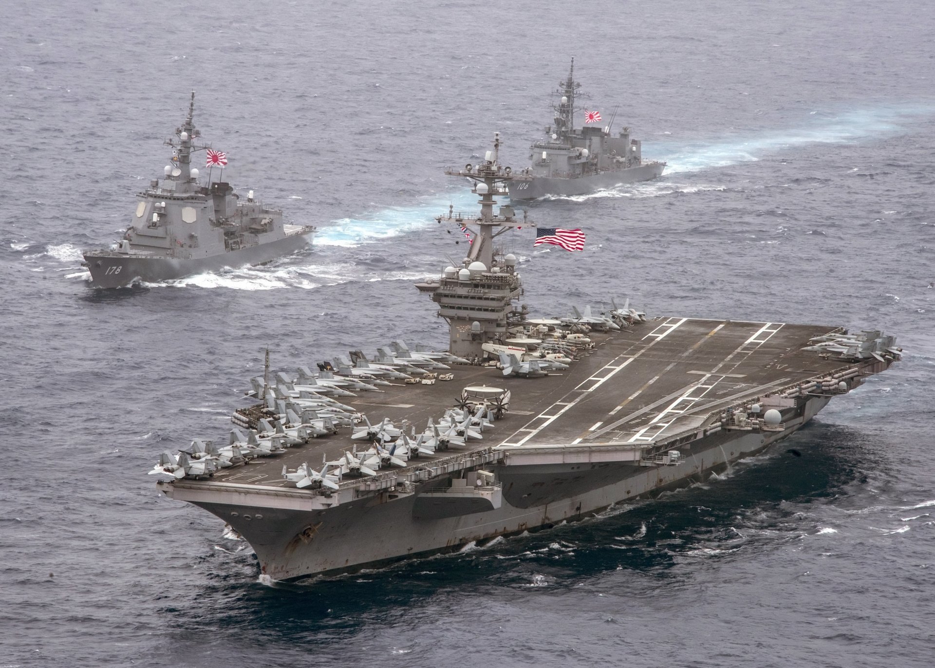 Download Aircraft Carrier Warship Military USS Carl Vinson (CVN-70) HD Wallpaper by Sean M. Castellano