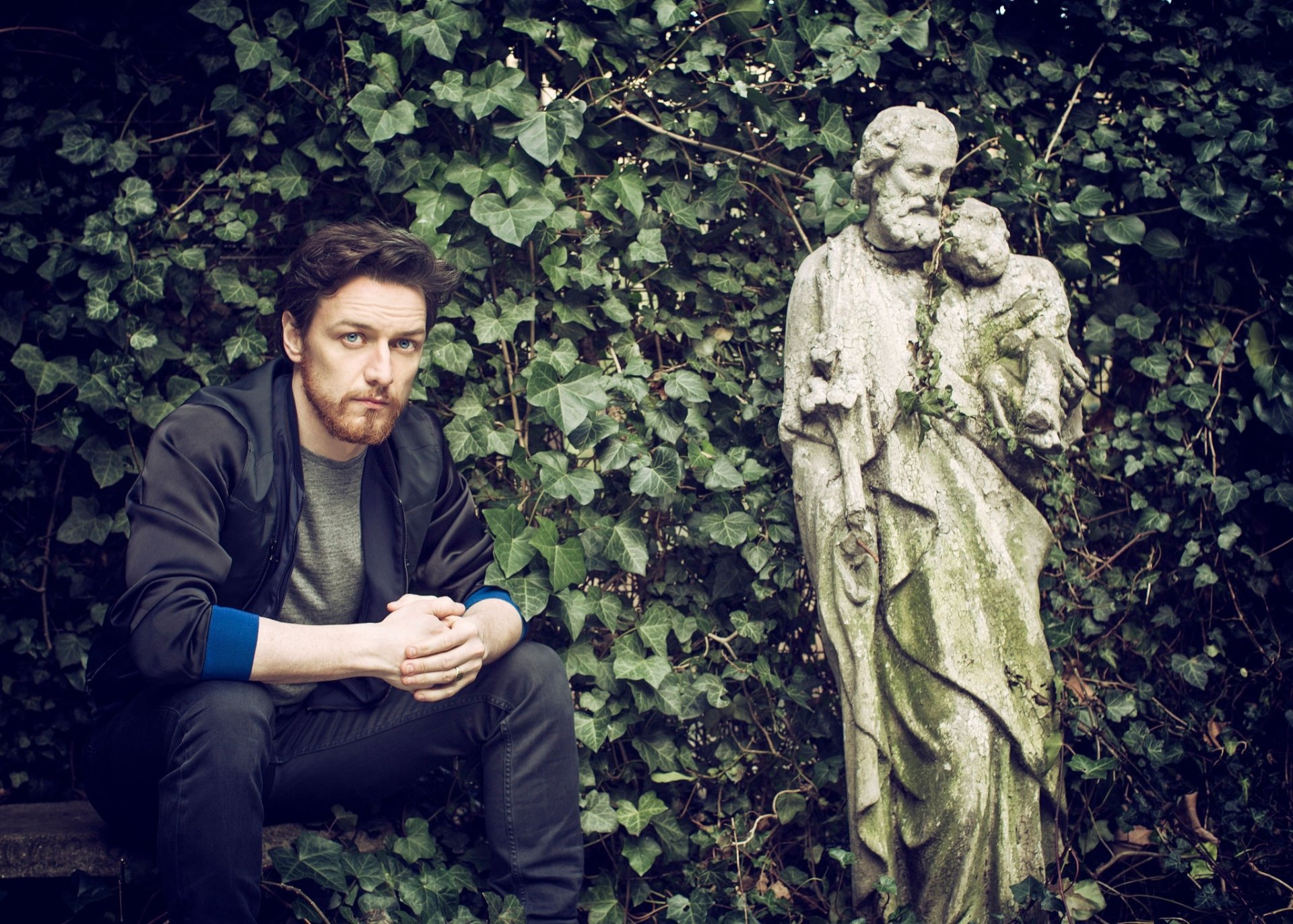 Download Statue Blue Eyes Scottish Actor Celebrity James McAvoy HD ...