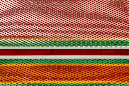  Temple Roof in Thailand Bangkok