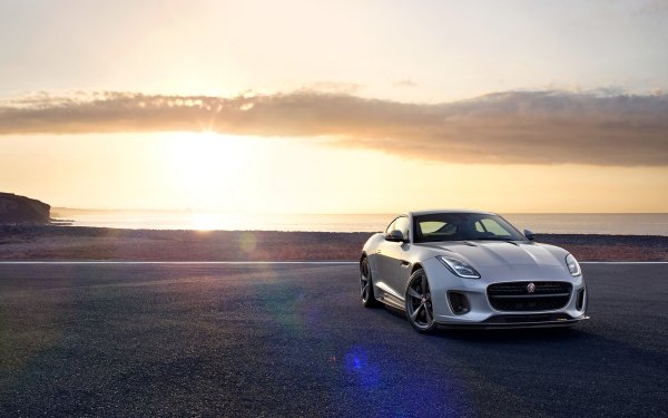 Vehicles Jaguar F-Type Jaguar Car Silver Car HD Wallpaper | Background Image