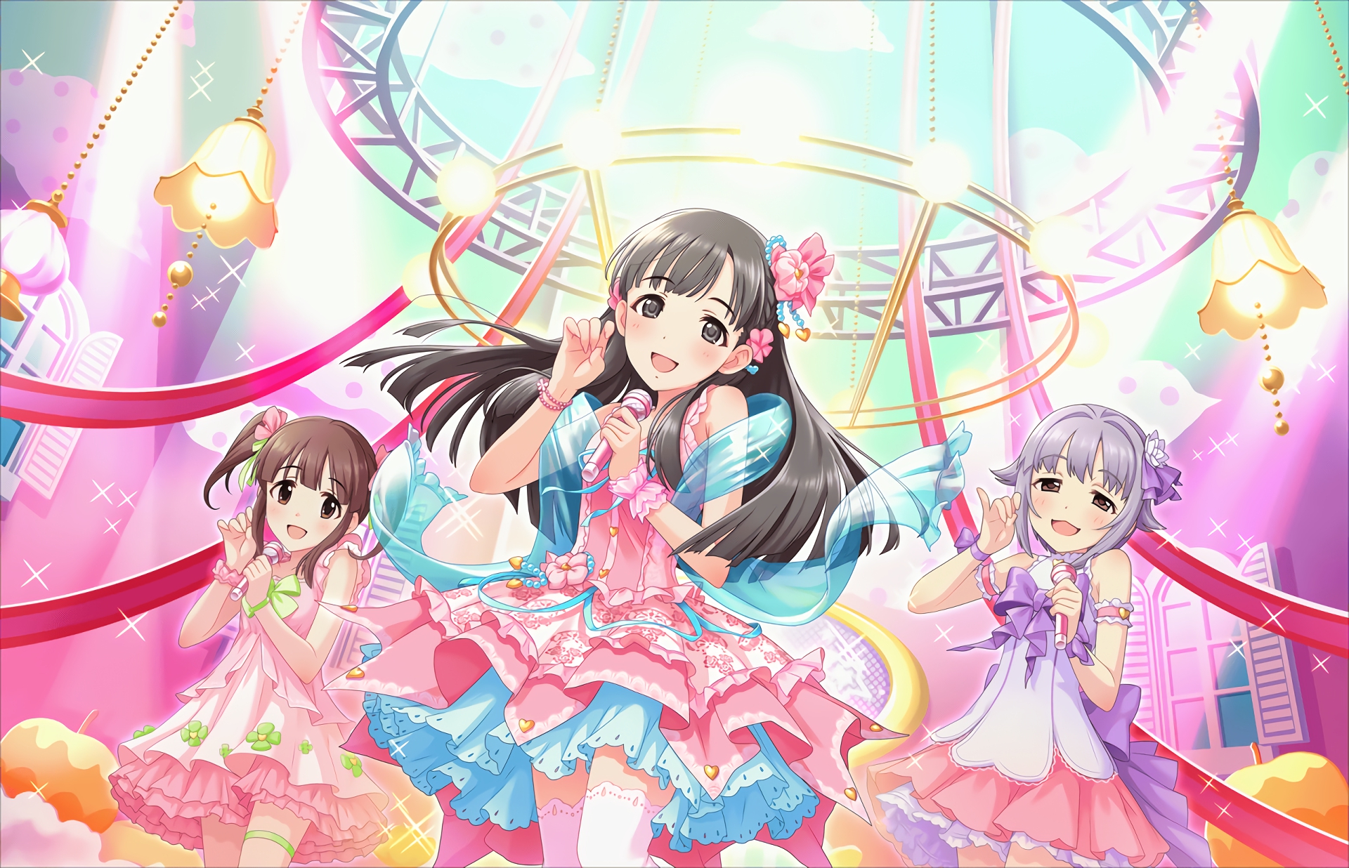 Anime THE iDOLM@STER: Cinderella Girls Starlight Stage HD Wallpaper | Background Image