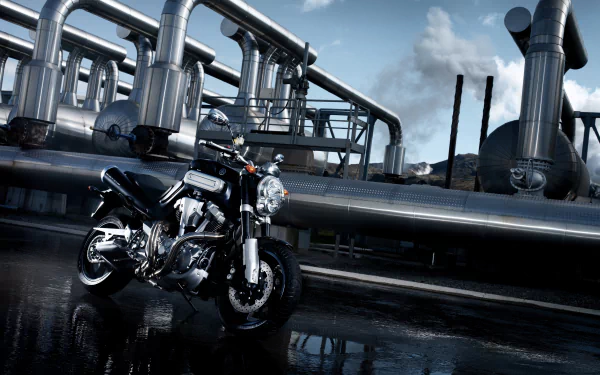 motorcycle Yamaha vehicle YAMAHA MT-01 HD Desktop Wallpaper | Background Image