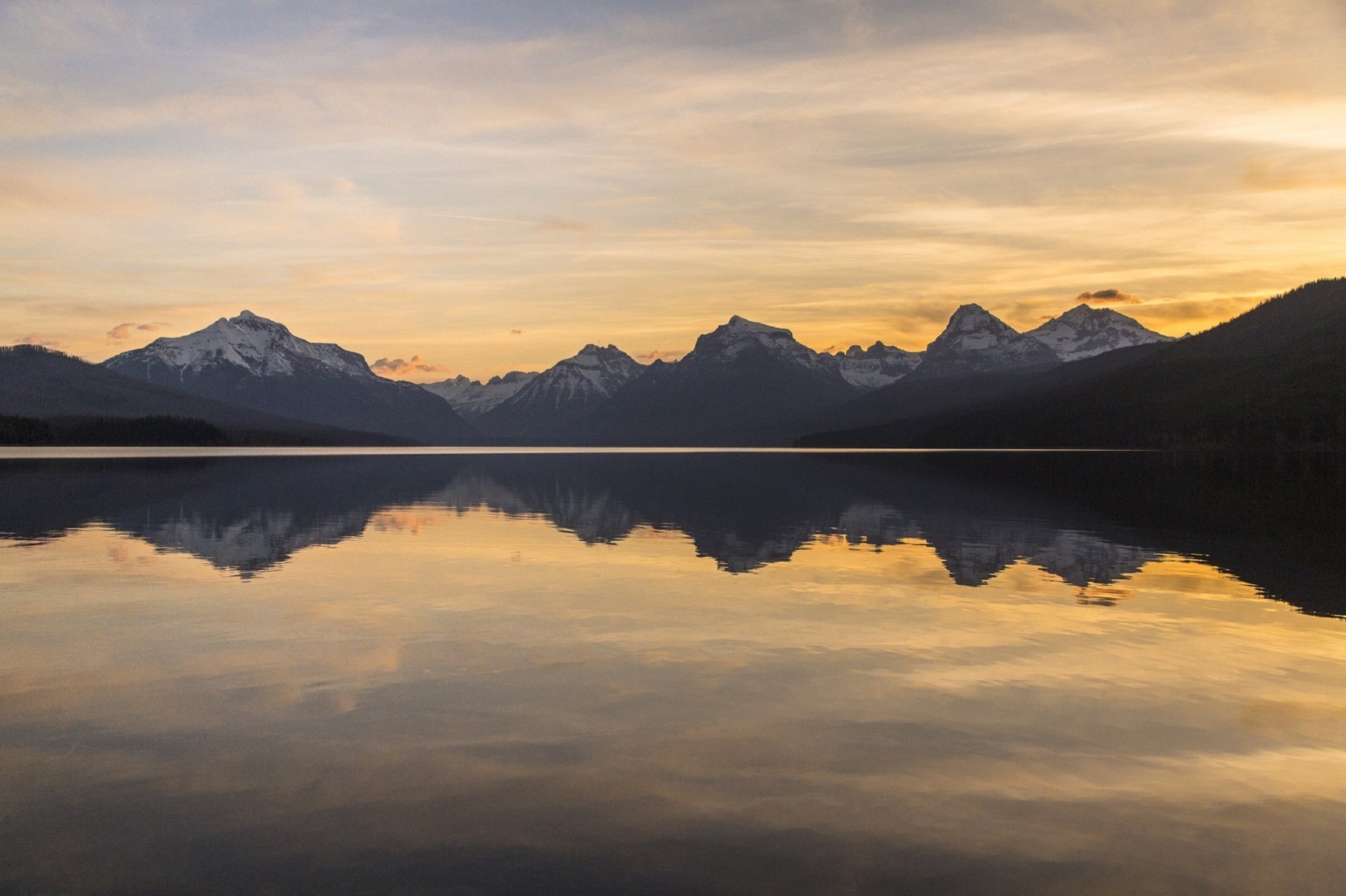Download Landscape Montana Glacier National Park Reflection Nature Lake Mountain HD Wallpaper by skeeze