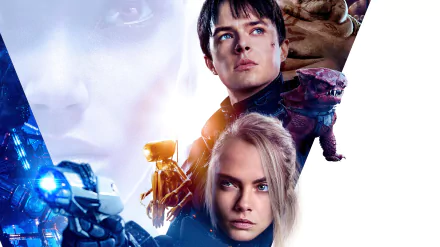 Dane DeHaan Cara Delevingne movie Valerian and the City of a Thousand Planets HD Desktop Wallpaper | Background Image
