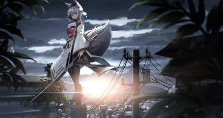 Momiji Inubashiri Anime Touhou HD Desktop Wallpaper | Background Image