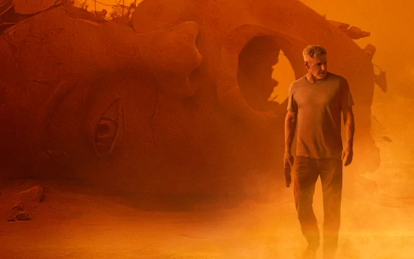 Rick Deckard Harrison Ford movie Blade Runner 2049 HD Desktop Wallpaper | Background Image