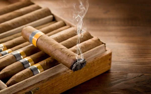man made cigar HD Desktop Wallpaper | Background Image