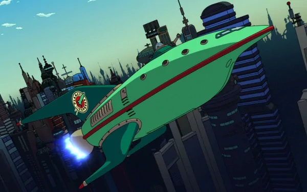 Planet Express TV Show Futurama HD Desktop Wallpaper | Background Image