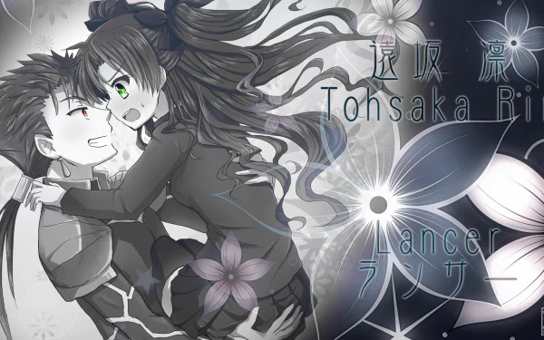 Rin Tohsaka Lancer (Fate/Stay Night) Anime Fate/Stay Night: Unlimited Blade Works HD Desktop Wallpaper | Background Image