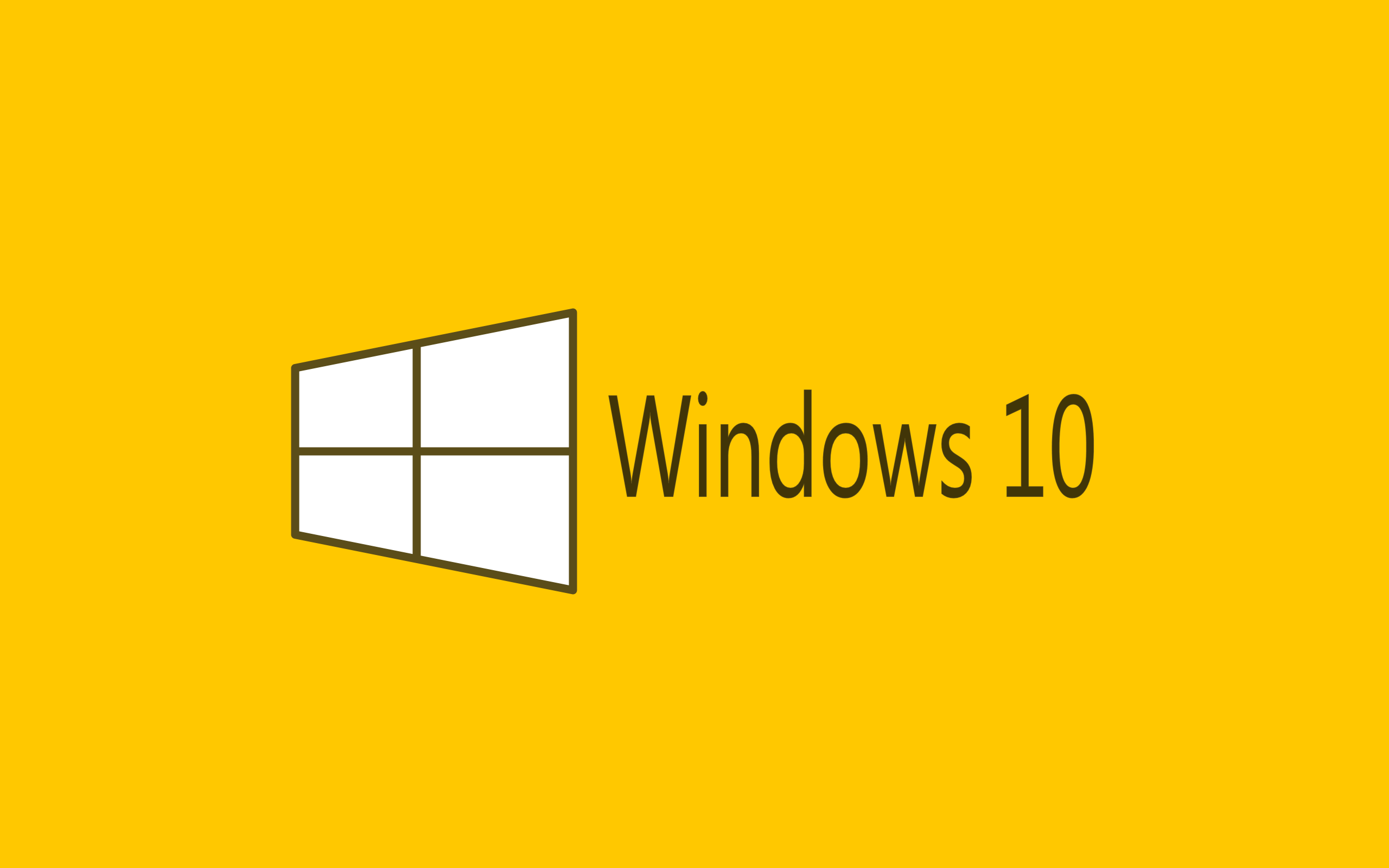 Windows10 Yellow 高清壁纸 桌面背景 2560x1600 Id 1143 Wallpaper Abyss