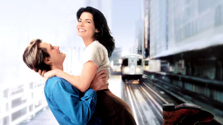 Bill Pullman Sandra Bullock movie While You Were Sleeping HD Desktop Wallpaper | Background Image