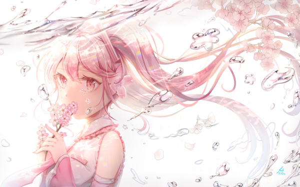 Anime Vocaloid Hatsune Miku HD Wallpaper | Background Image