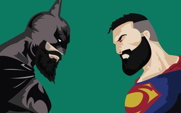 Comics DC Comics Batman Superman Beard HD Wallpaper | Background Image