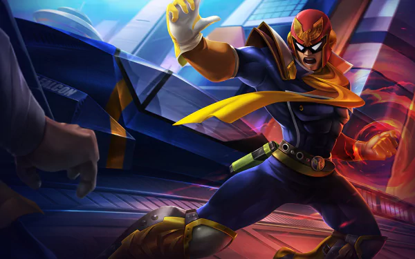 Captain Falcon video game F-Zero HD Desktop Wallpaper | Background Image