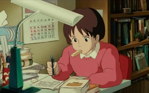 Anime Whisper of the Heart HD Desktop Wallpaper | Background Image