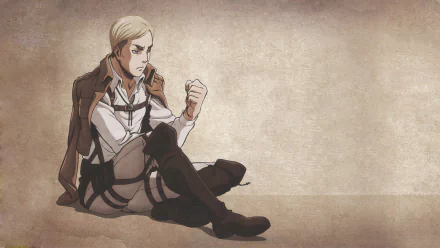 Erwin Smith Anime Attack on Titan HD Desktop Wallpaper | Background Image