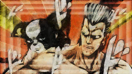 Jean Pierre Polnareff Iggy (Jojo's Bizarre Adventure) Anime Jojo's Bizarre Adventure HD Desktop Wallpaper | Background Image