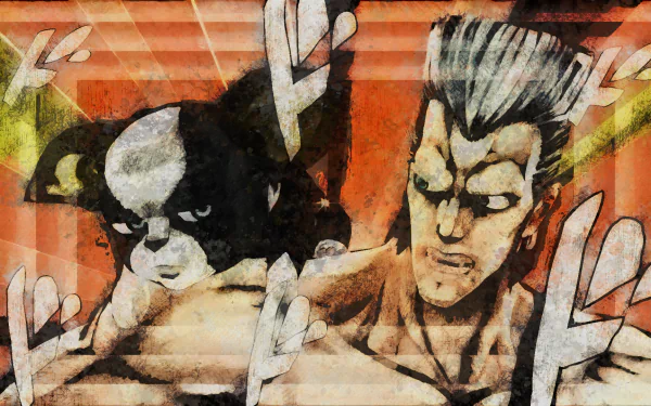 Jean Pierre Polnareff Iggy (Jojo's Bizarre Adventure) Anime Jojo's Bizarre Adventure HD Desktop Wallpaper | Background Image