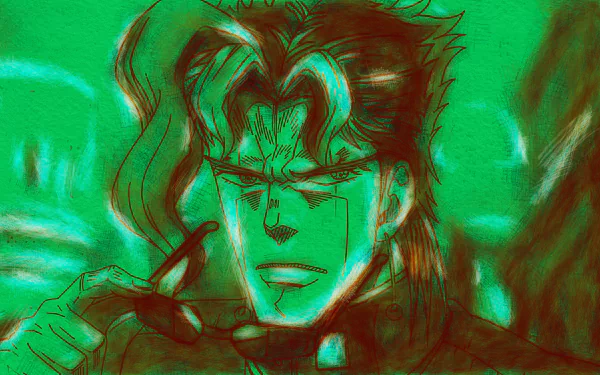 Noriaki Kakyoin Anime Jojo's Bizarre Adventure HD Desktop Wallpaper | Background Image