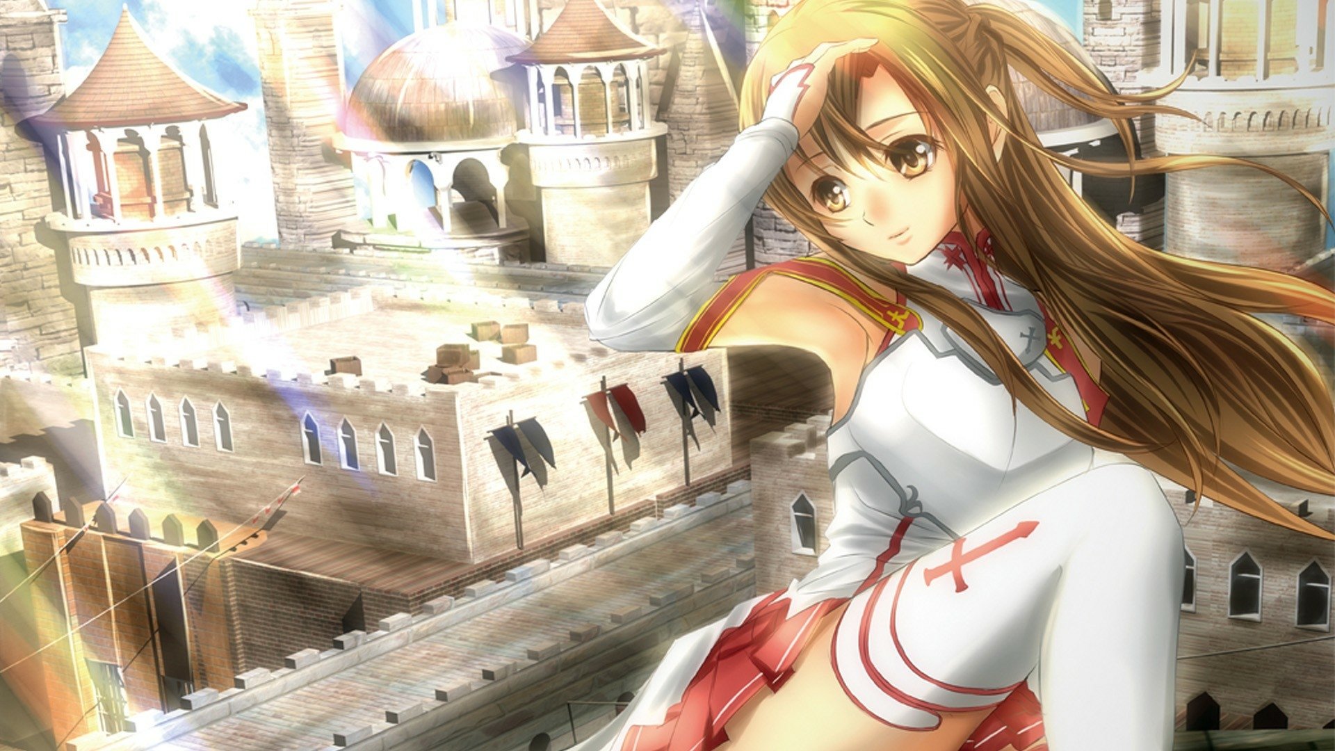 Download Asuna Yuuki Anime Sword Art Online HD Wallpaper