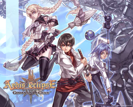 Gon (Aedis Eclipse: Generation Of Chaos) Keri (Aedis Eclipse: Generation Of Chaos) Quinn (Aedis Eclipse: Generation Of Chaos) video game Aedis Eclipse - Generation of Chaos HD Desktop Wallpaper | Background Image