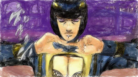 Bruno Bucciarati Anime Jojo's Bizarre Adventure HD Desktop Wallpaper | Background Image